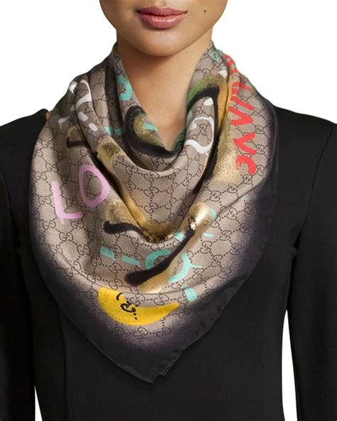 gucci scare|gucci silk scarf sale.